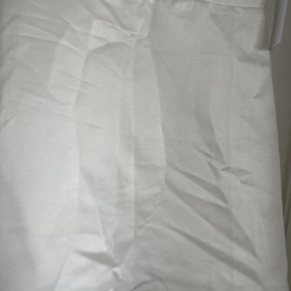 NWT Reformation Zenni Satin Bridal Mini Dress Sz 4 Ivory A-line V-Back Fitted - Picture 7 of 10